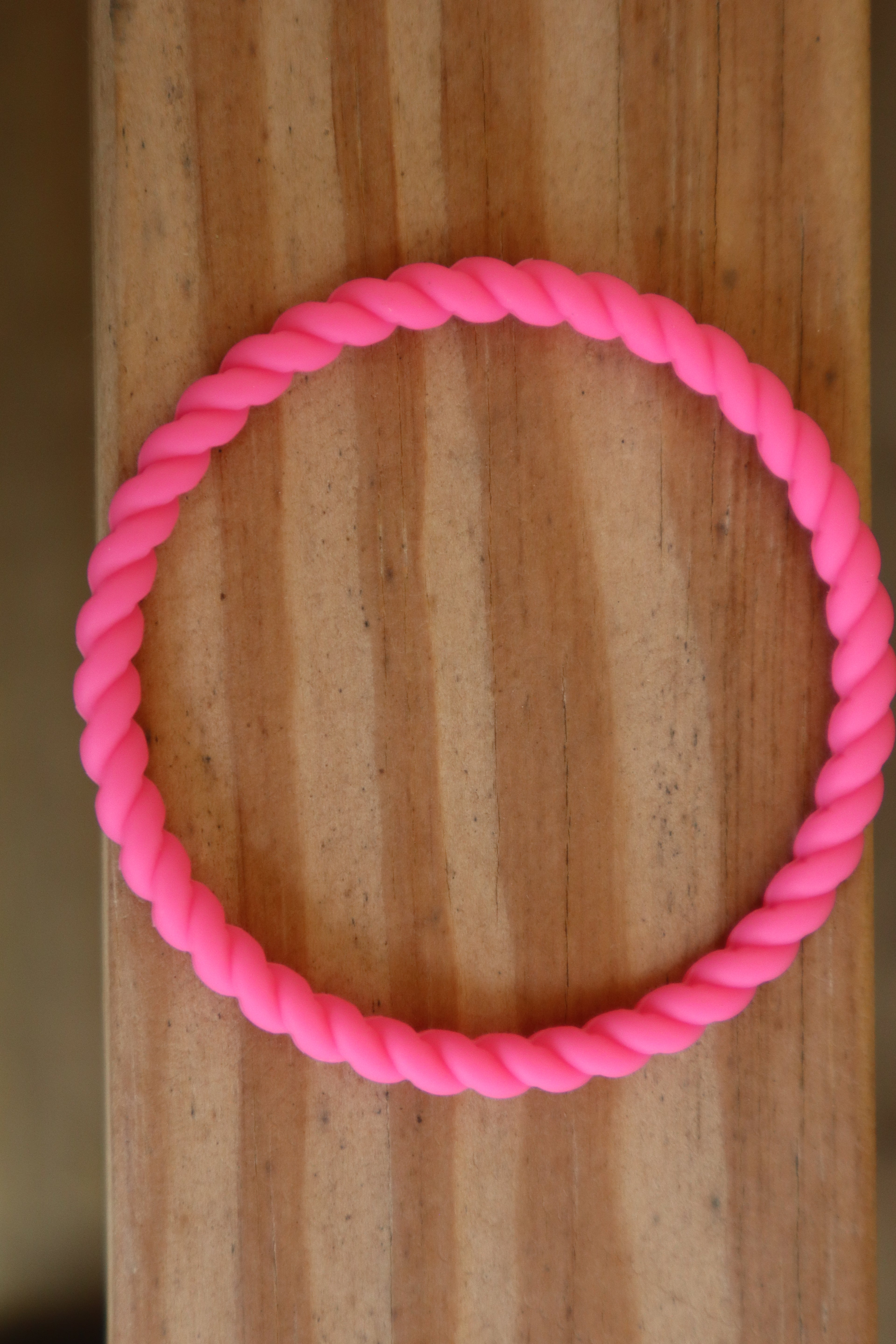 Fuchsia Twisted Bracelet
