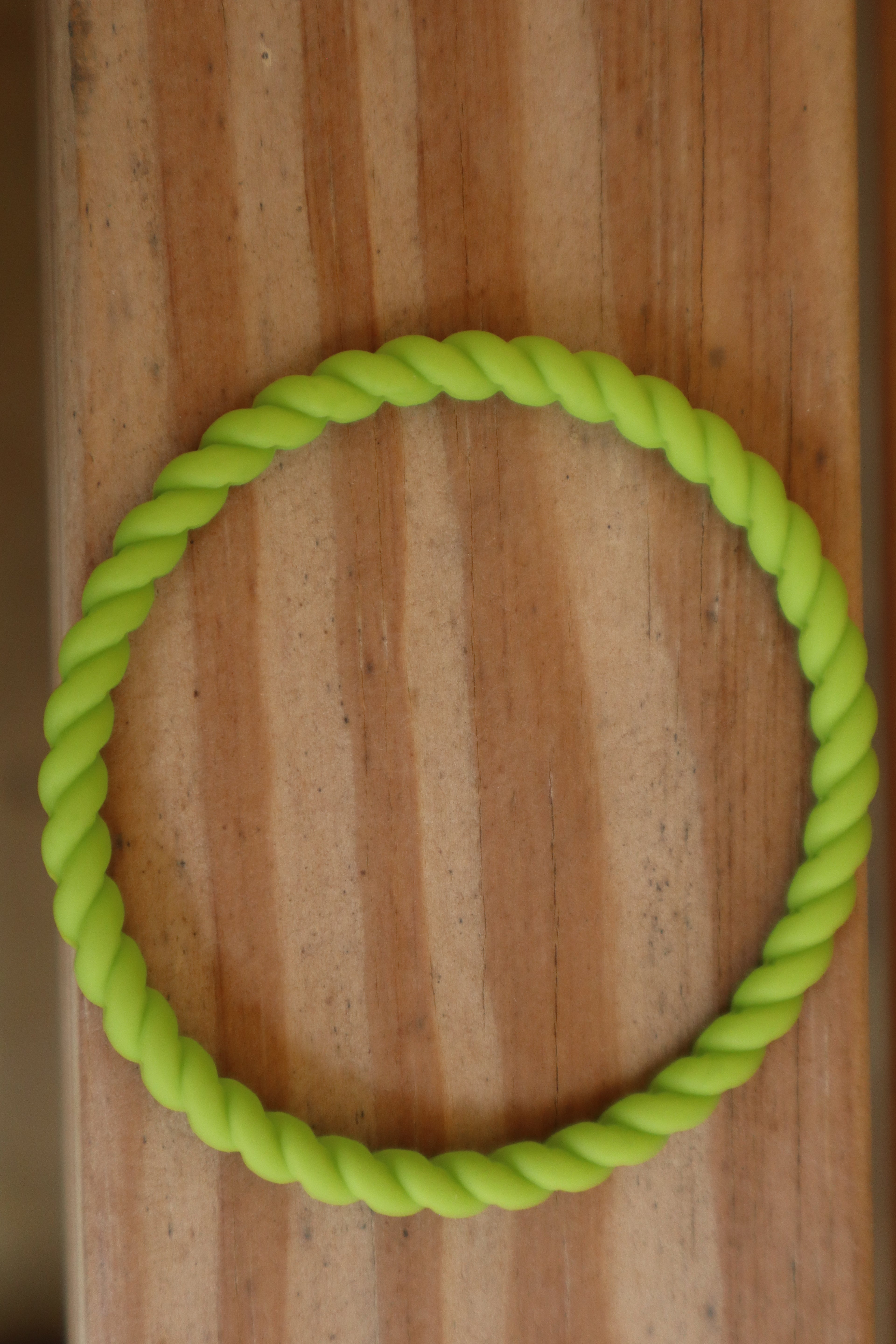 Green Twisted Bracelet