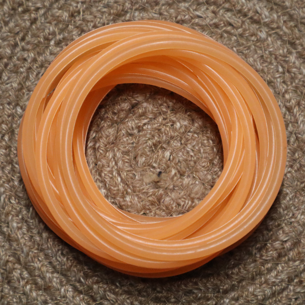 Orange Glow In The Dark Bracelet