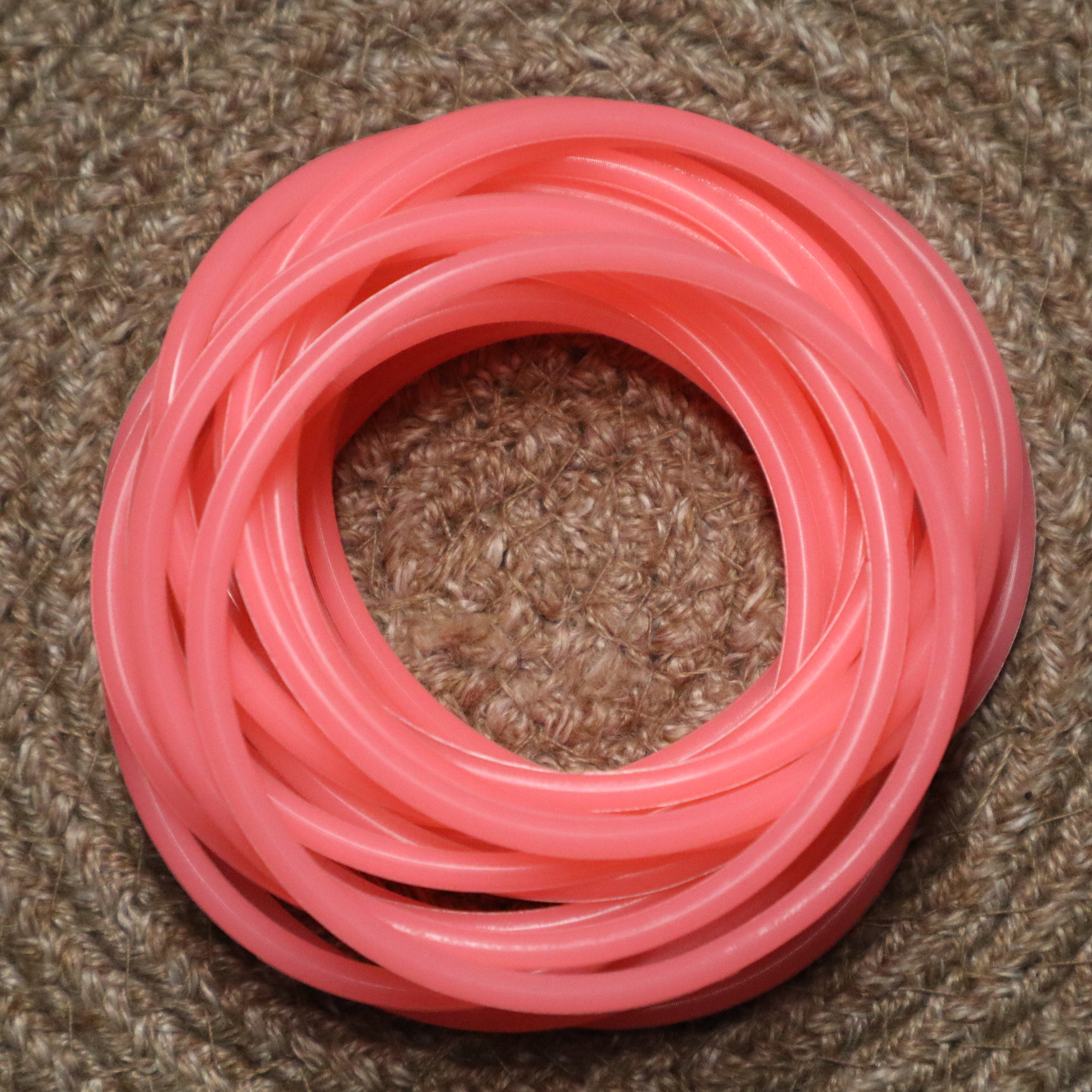 Pink Glow In The Dark Bracelet