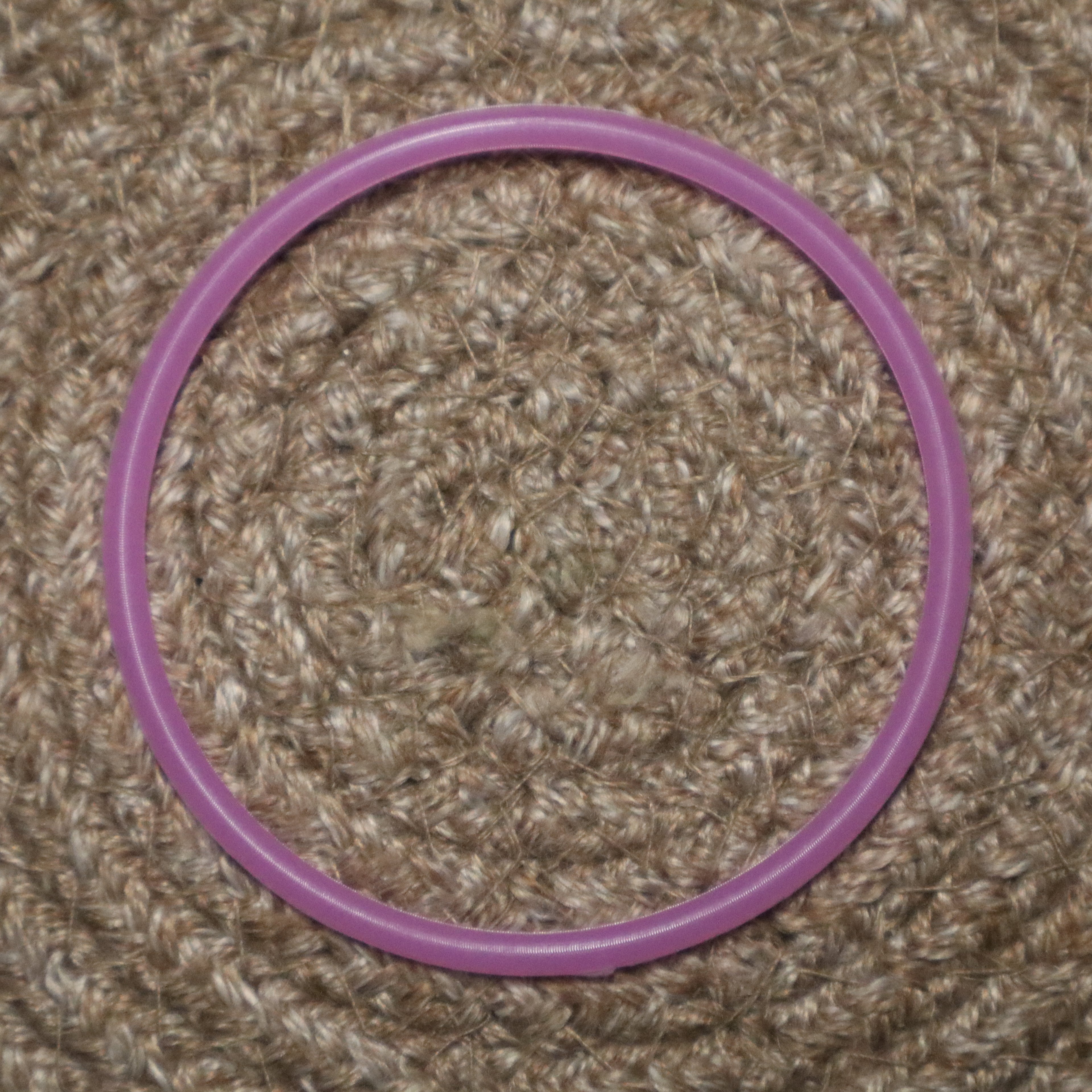 Lavender Glow In The Dark Bracelet