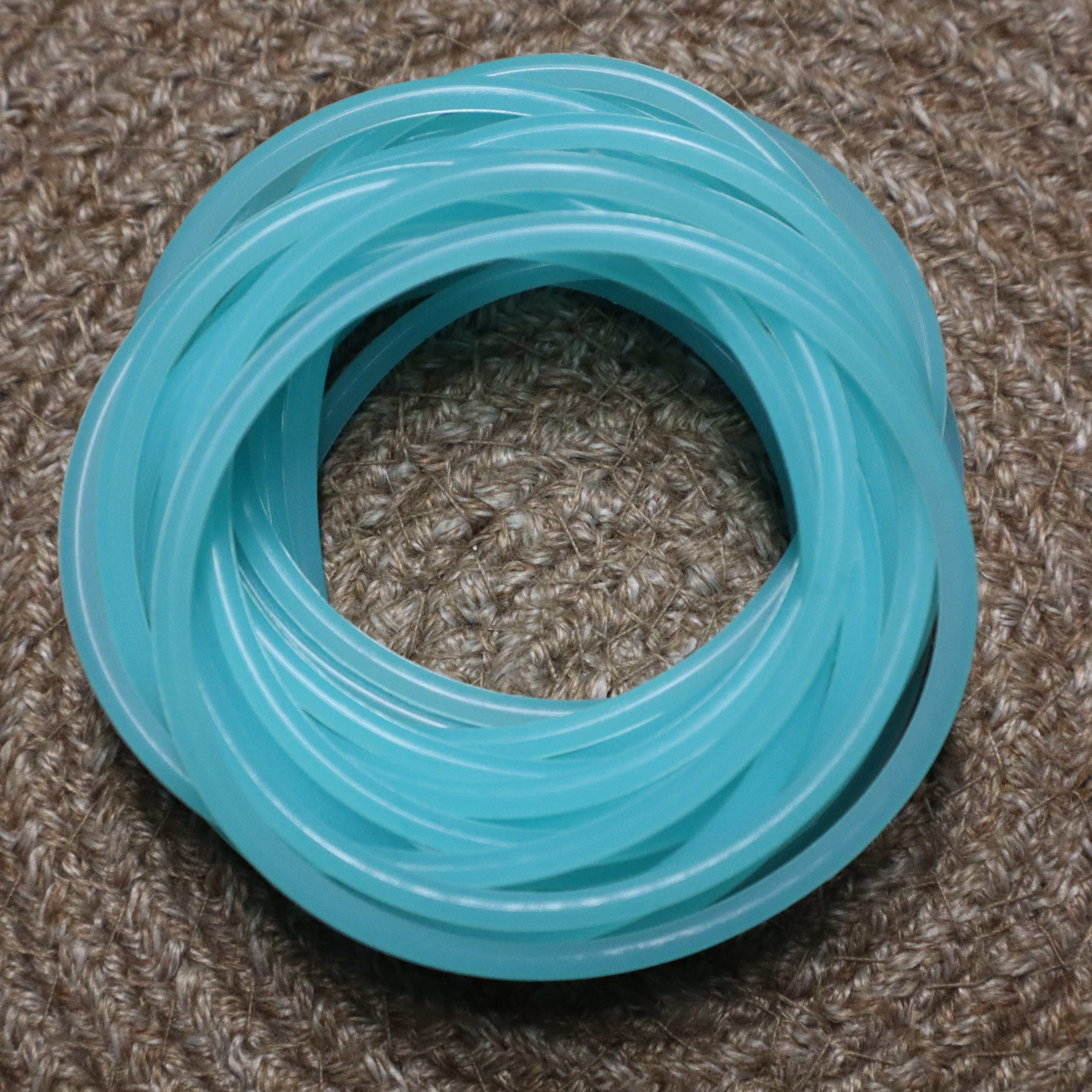 Light Blue Glow In The Dark Bracelet