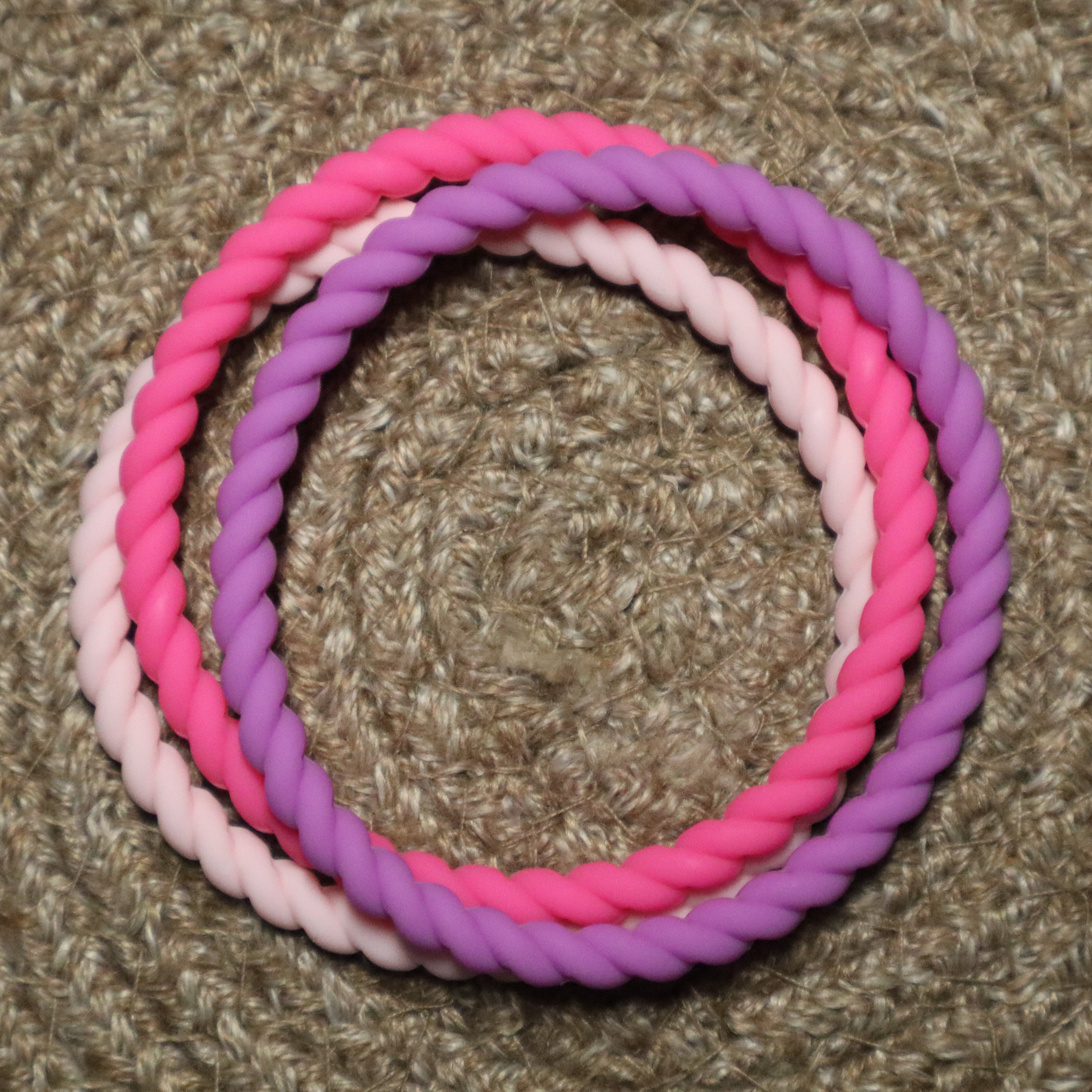 Cotton Candy Twist Bracelets