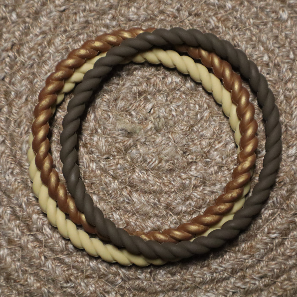 Mocha Latte Twist Bracelets