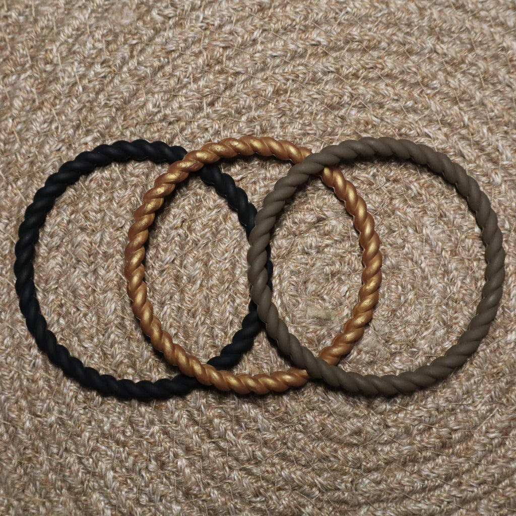 Midnight Luxe Twist Bracelets