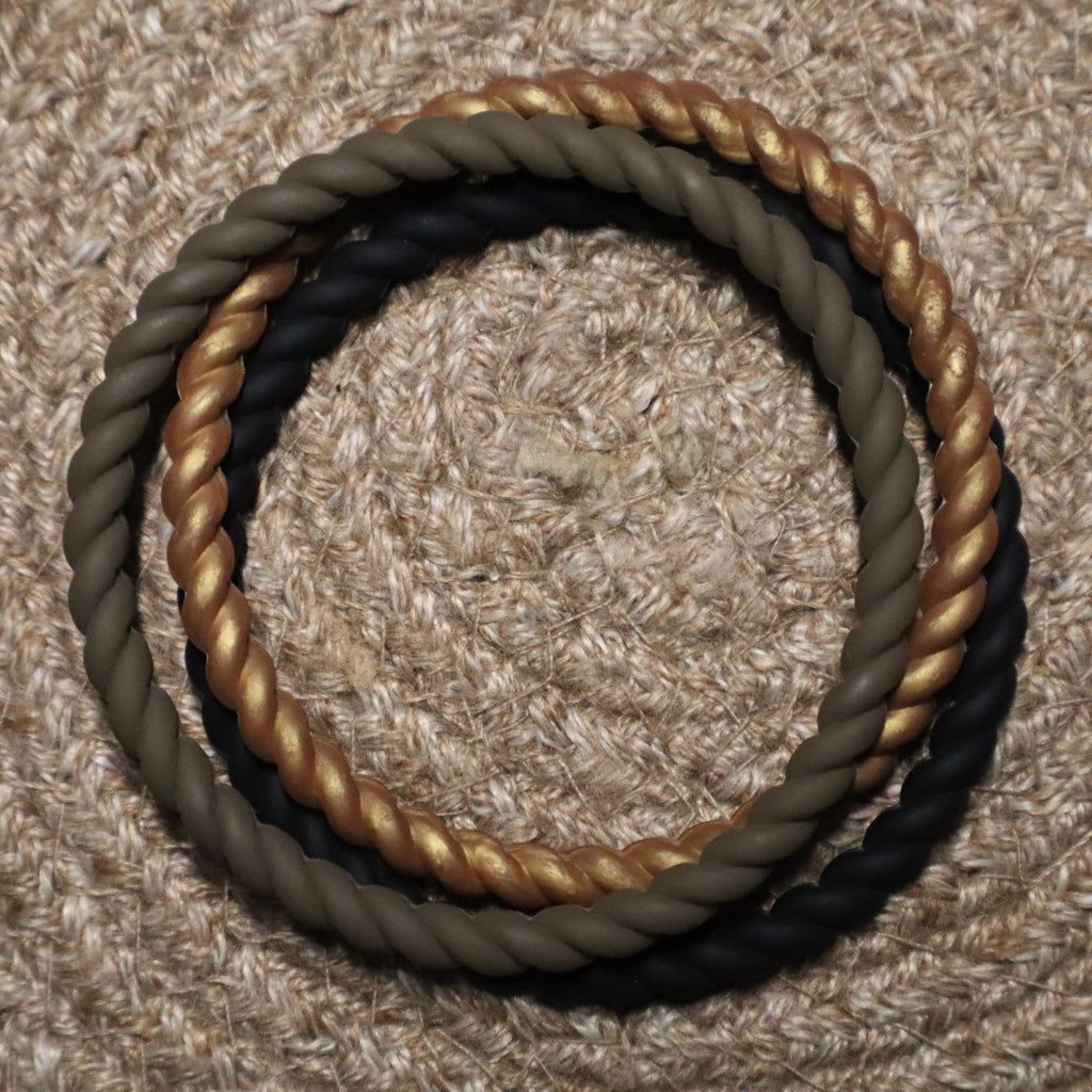 Midnight Luxe Twist Bracelets