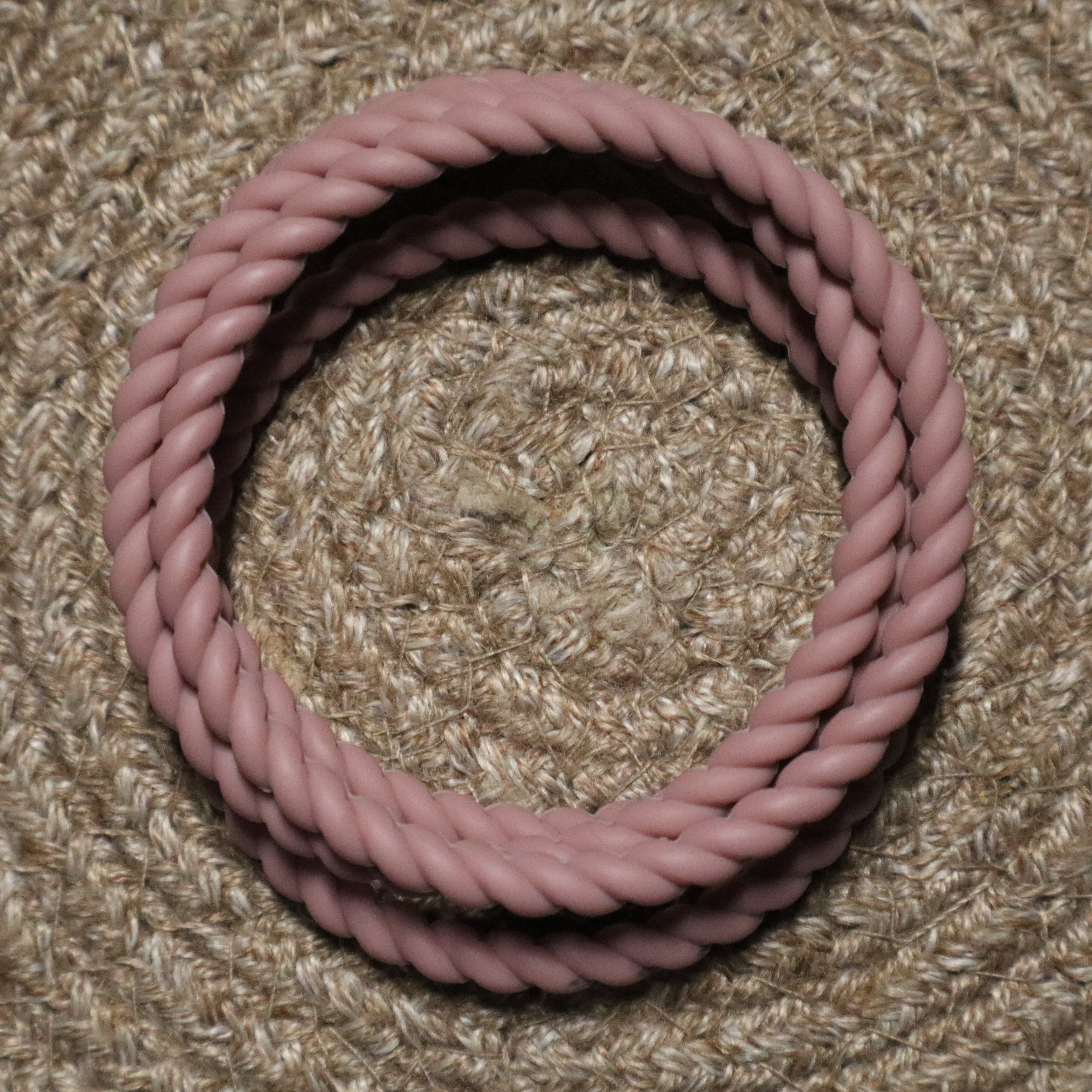 Dusty Mauve Twist Bracelet