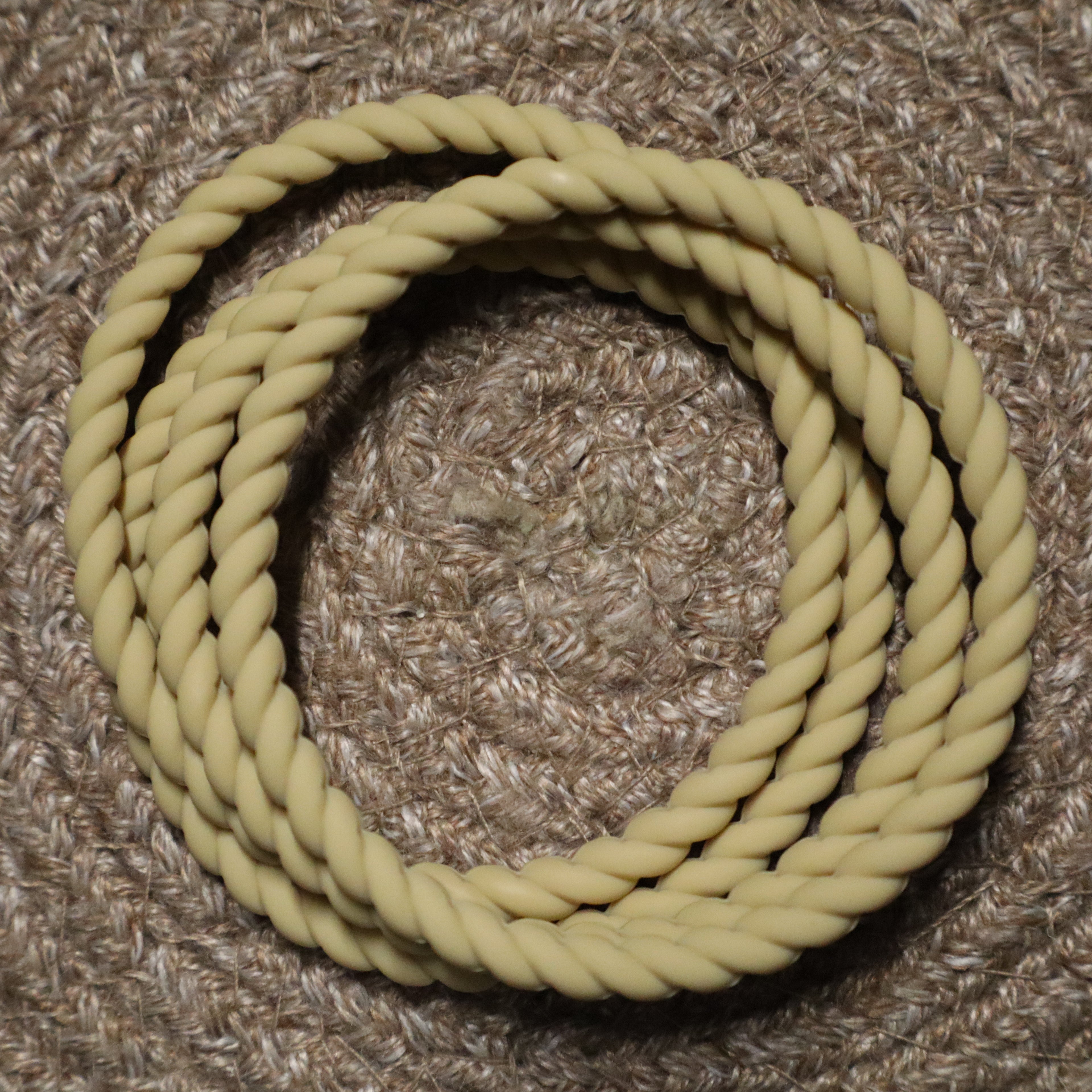 Sand Beige Twist Bracelet