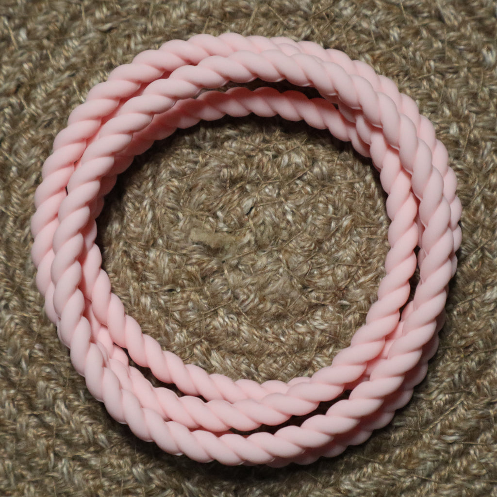 Baby Pink Twist Bracelet