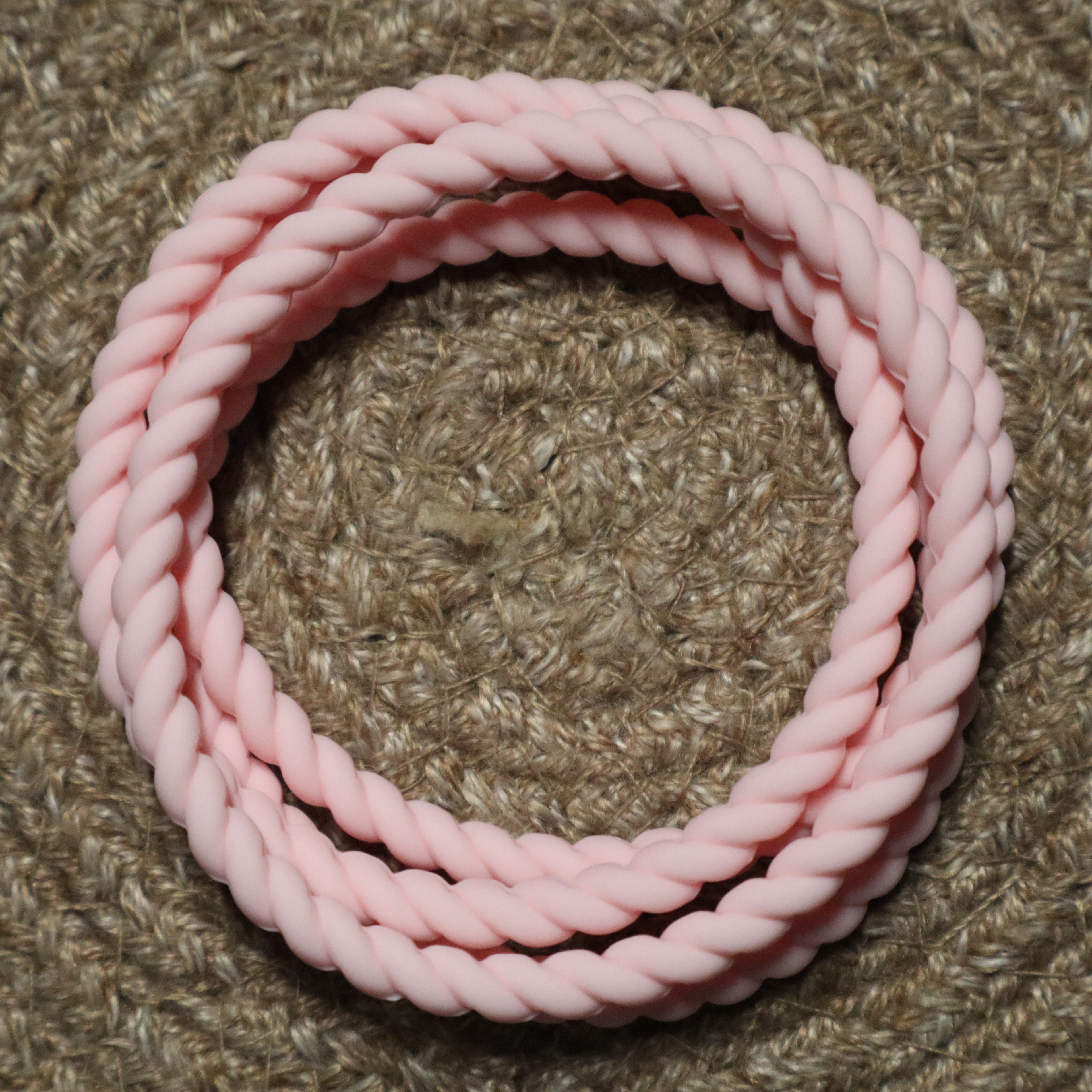 Baby Pink Twist Bracelet
