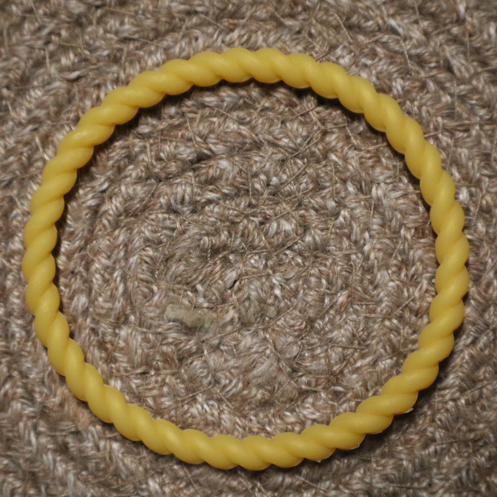 Sunshine Yellow Twist Bracelet
