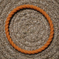 Tangerine Orange Twist Bracelet