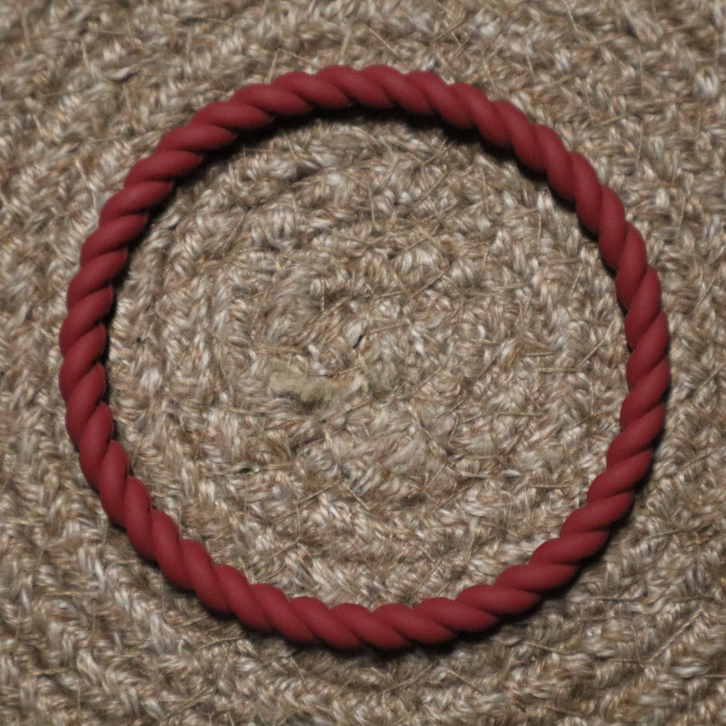 Maroon Twist Bracelet
