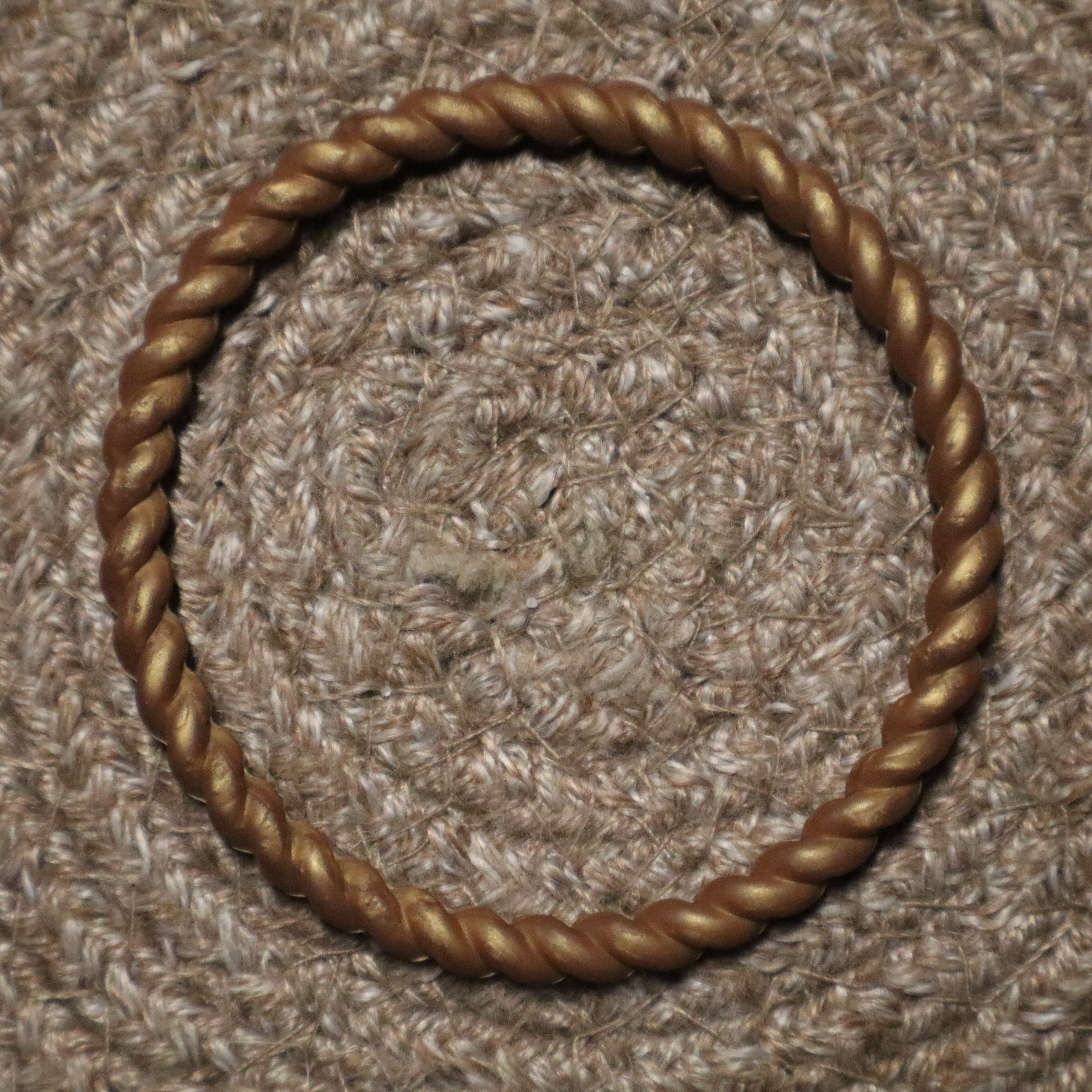 Deep Bronze Twist Bracelet