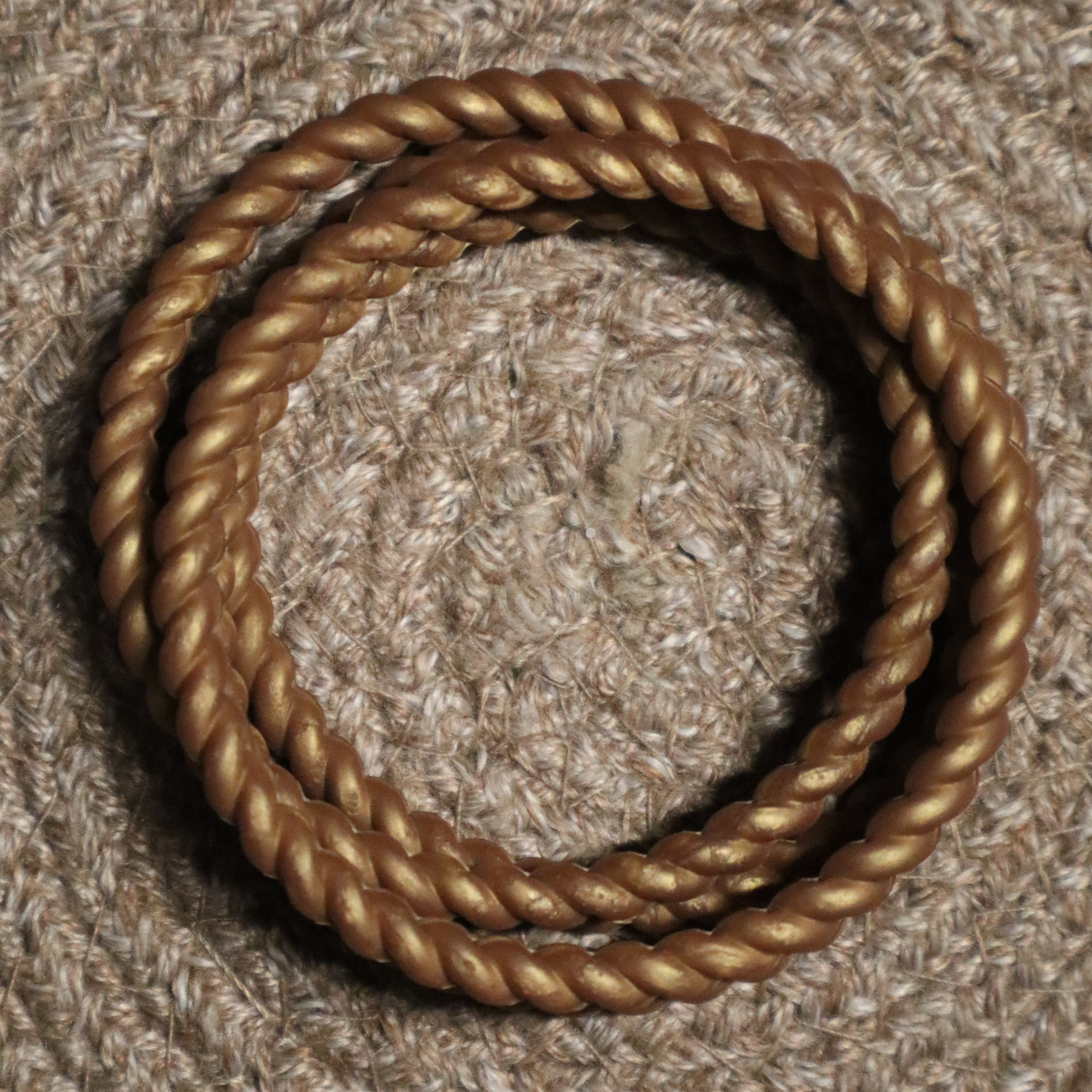 Deep Bronze Twist Bracelet